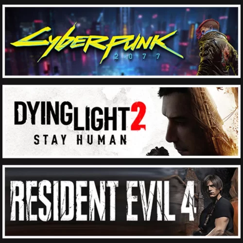  Cyberpunk +Dying Light 2 +Resident Evil 4